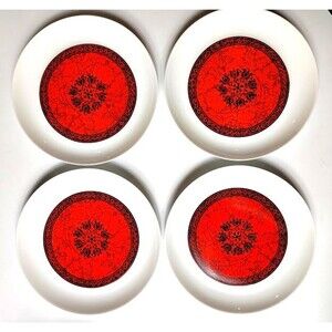 Block Flamenco Spain Bidasoa 7.75" Salad Plates Set 4